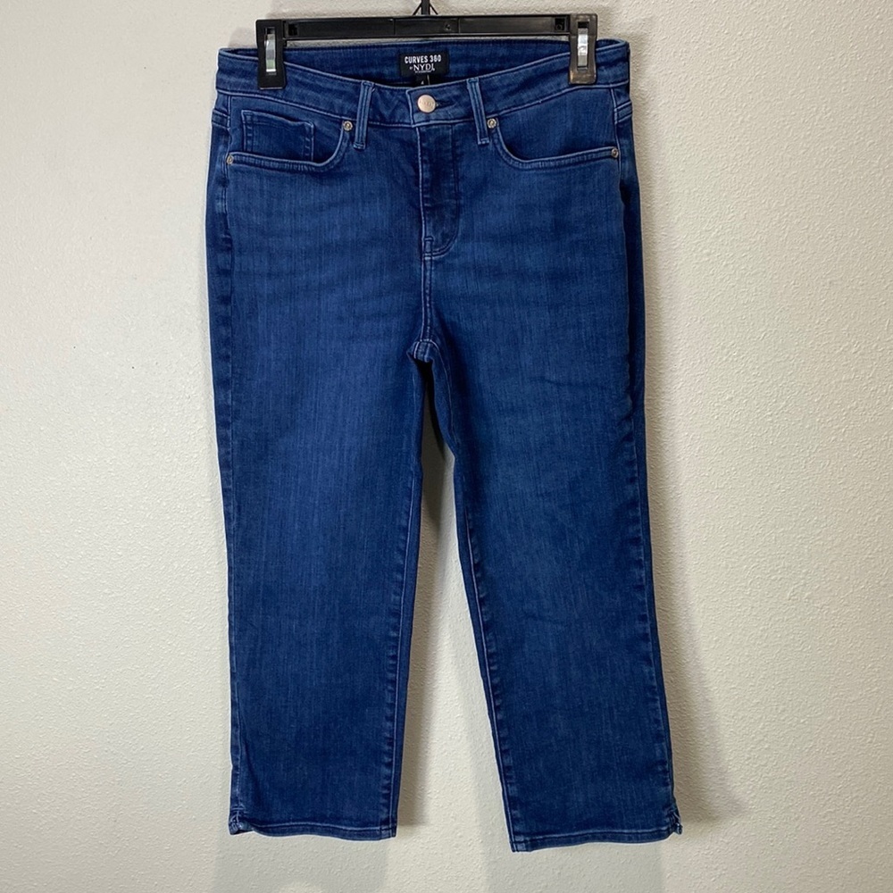 NYDJ‎  curves 360 slim straight Capri jeans